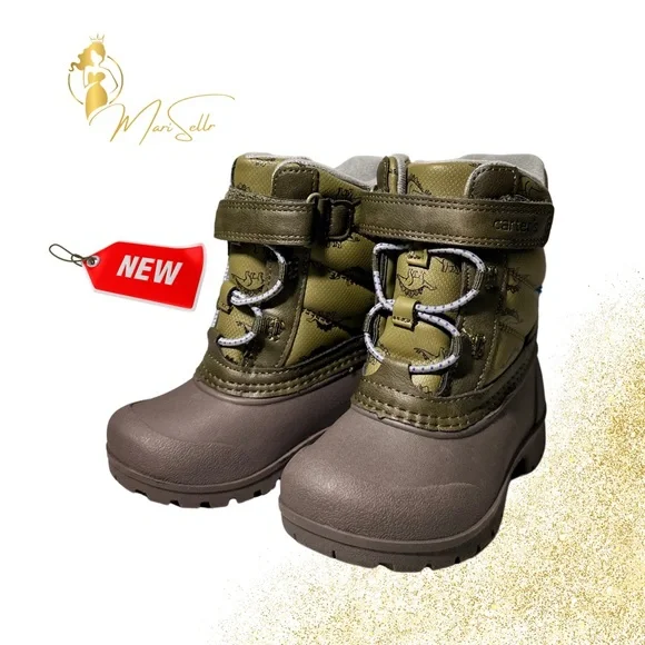 Carter's Shoes Carters Little Boys Olive Parker Winter Boots